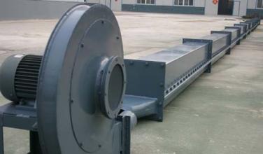 斜帆布應(yīng)用于空氣斜槽中